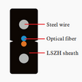 FTTH Drop Fiber Optic Cable for Indoor & Outdoor Installation